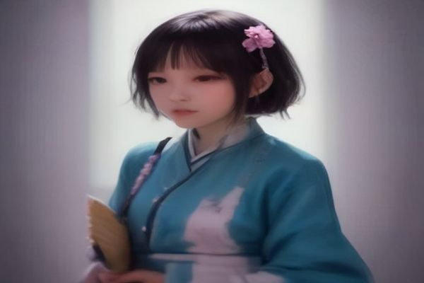 不同分辨率画质对比示意图，从左到右模糊到清晰的渐变效果，展示480P到4K的视觉差距